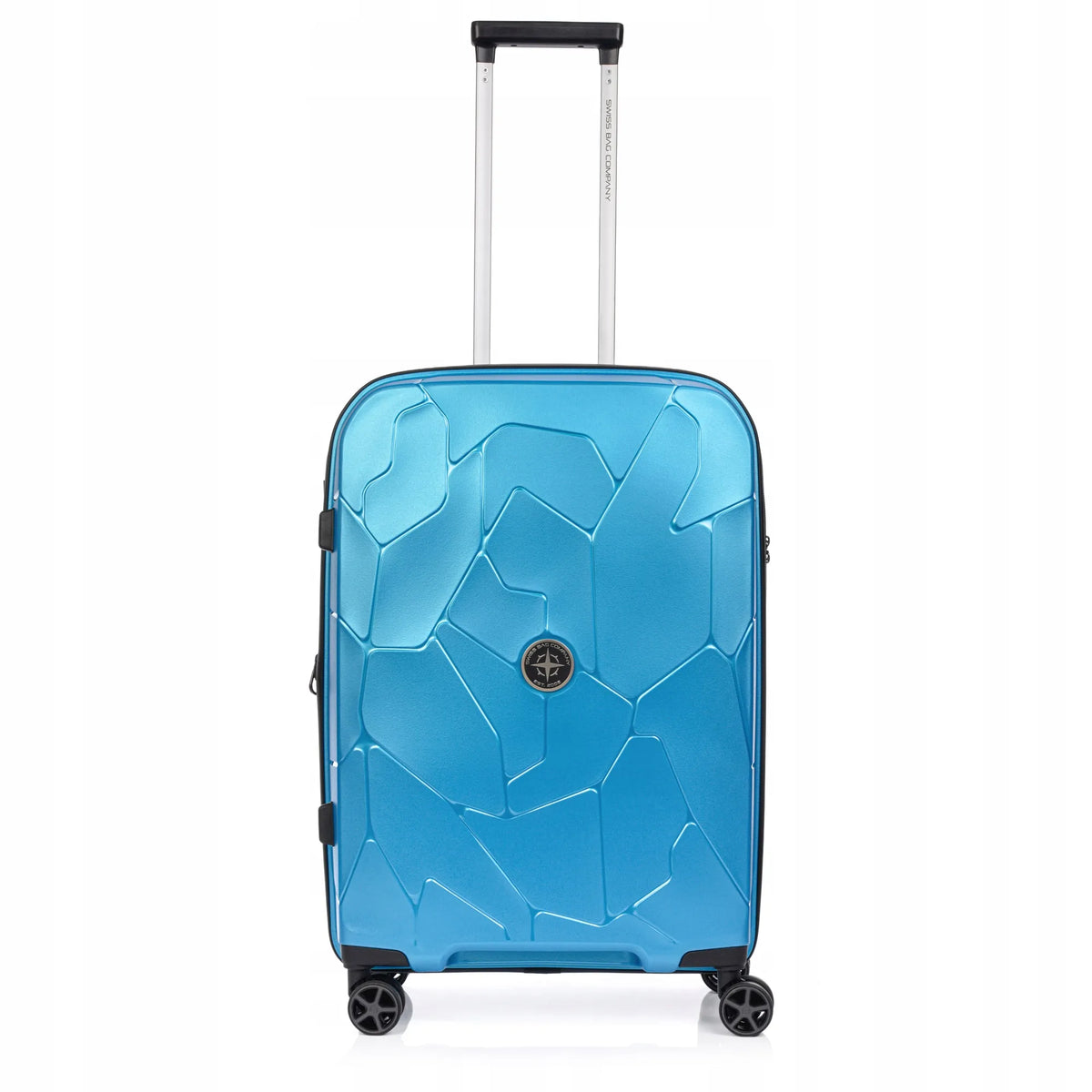 SwissBags Lava vidutinio dydžio kietasis polipropileninis lagaminas, 80 l