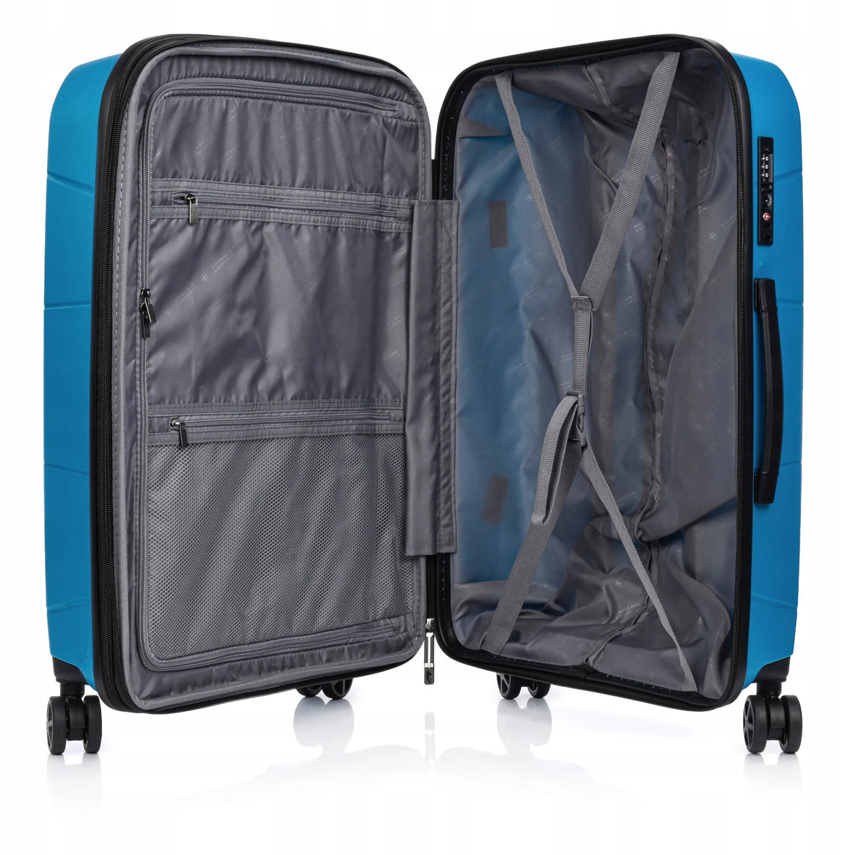 SwissBags Lava vidutinio dydžio kietasis polipropileninis lagaminas, 80 l