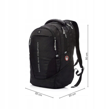 „Swissbags Zurich“ verslo ir mokyklinė kuprinė, 33 l, su skyriumi nešiojamajam kompiuteriui