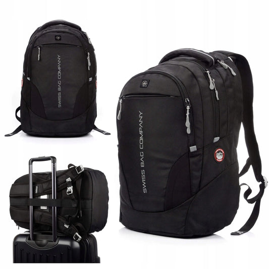 „Swissbags Zurich“ verslo ir mokyklinė kuprinė, 33 l, su skyriumi nešiojamajam kompiuteriui