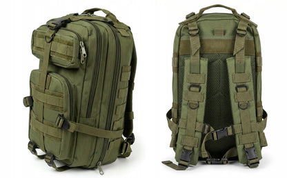Taktinė turizmo kuprinė „Ulfur UF72611“, 20 l, žalia, 600D „Oxford“