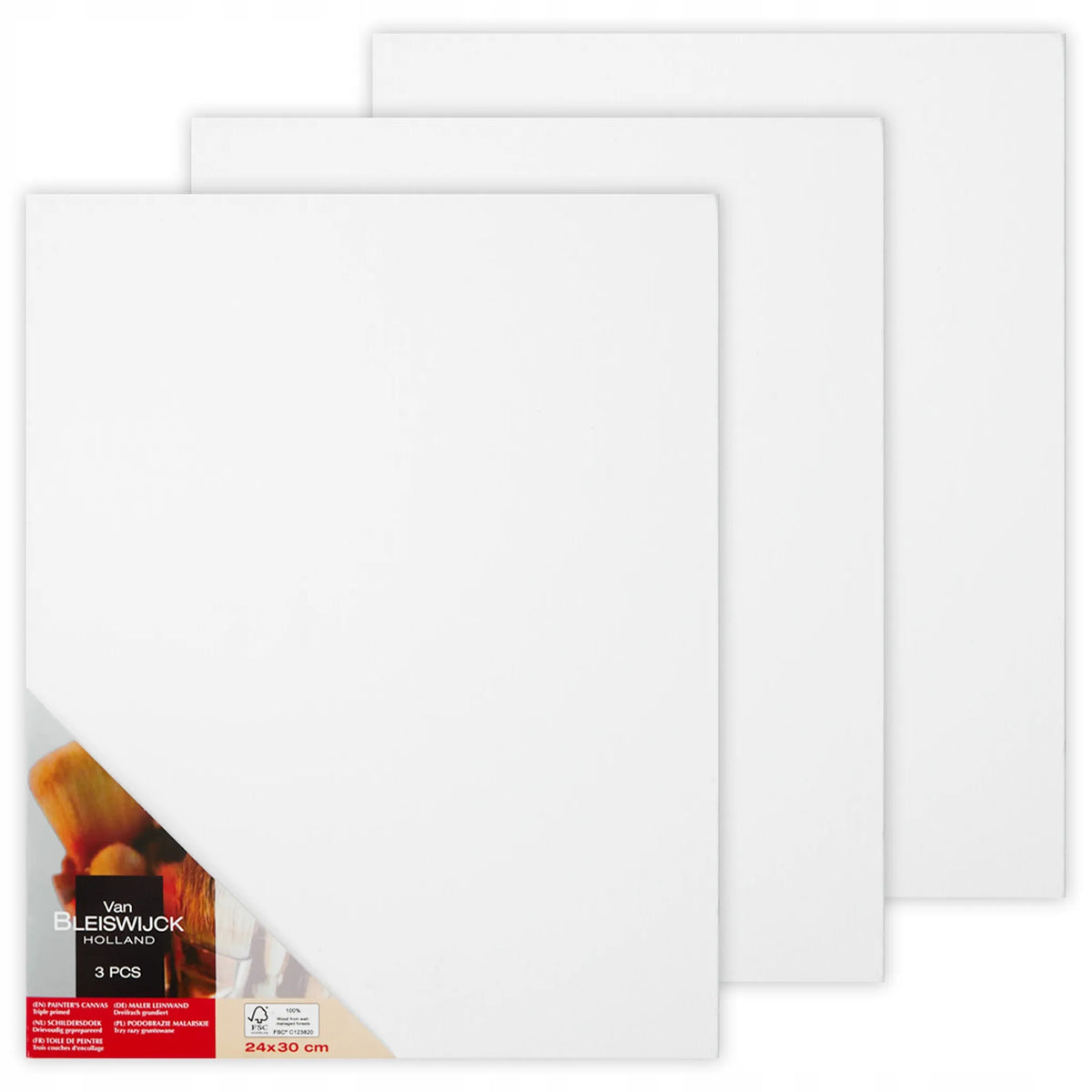 Tapybos rinkinys vaikams ir suaugusiesiems su molbertu, dažais ir drobėmis