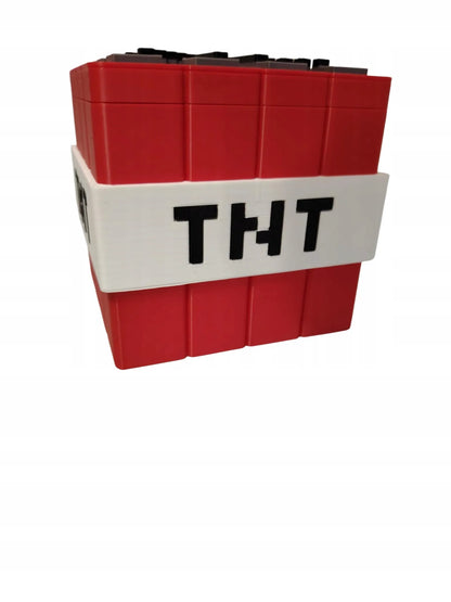 Taupyklė TNT Minecraft 10x10 cm | Dovanų idėja | Žaidėjams