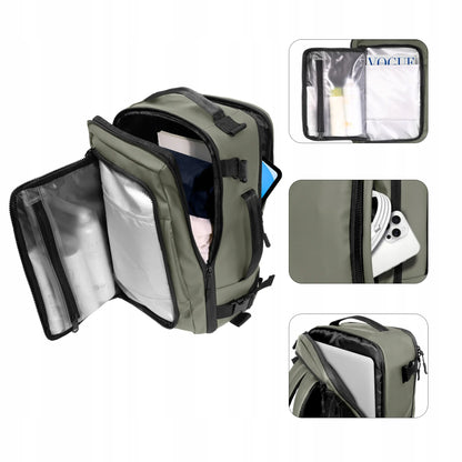 Tech-Protect 20L RYANAIR WIZZAIR ARMY kelioninė kuprinė 40x20x25
