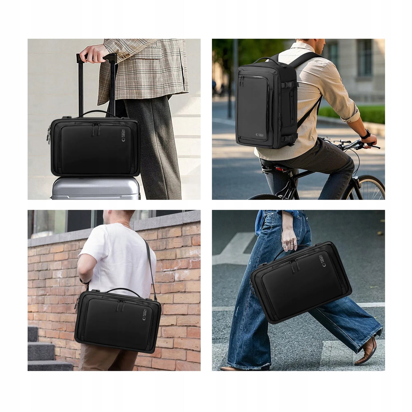 Tech-Protect Defender S50 kuprinė 40x20x25 lėktuvui, kelioninis rankinis bagažas