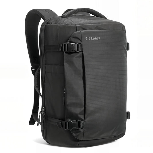 Tech-Protect Defender S70 24 l kelioninė kuprinė lėktuvui, 40 × 30 × 20 cm, juoda