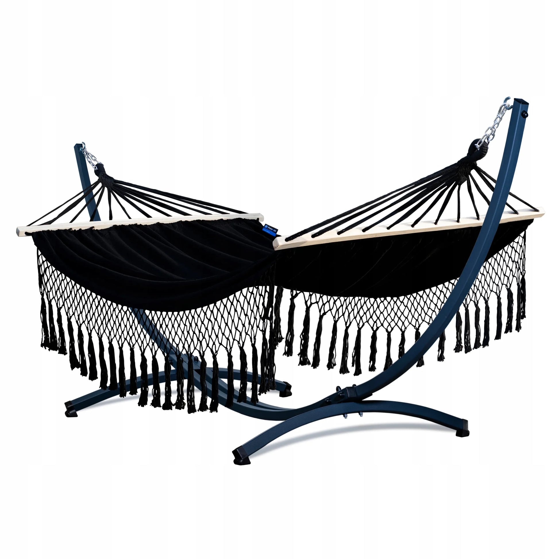 Terasos hamakas su stovu XL BOHO + stovas 220kg POTENZA
