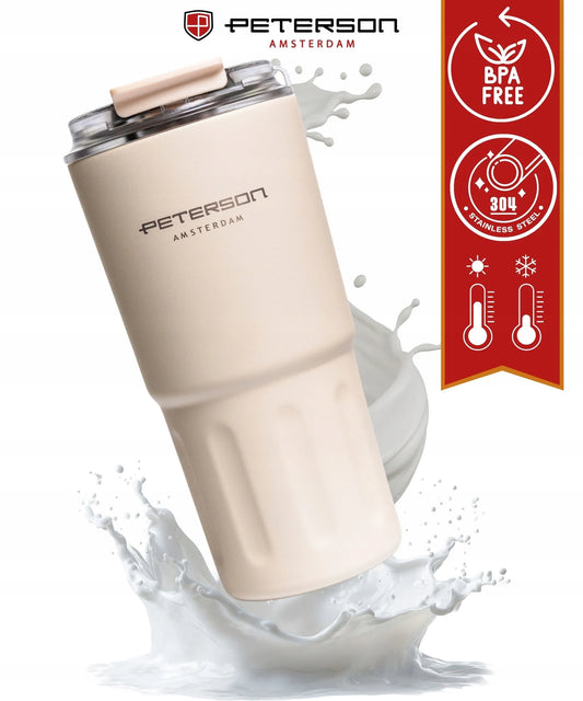 Terminis puodelis termosas kavai arbatai karštiems šaltiems gėrimams 600ml Peterson