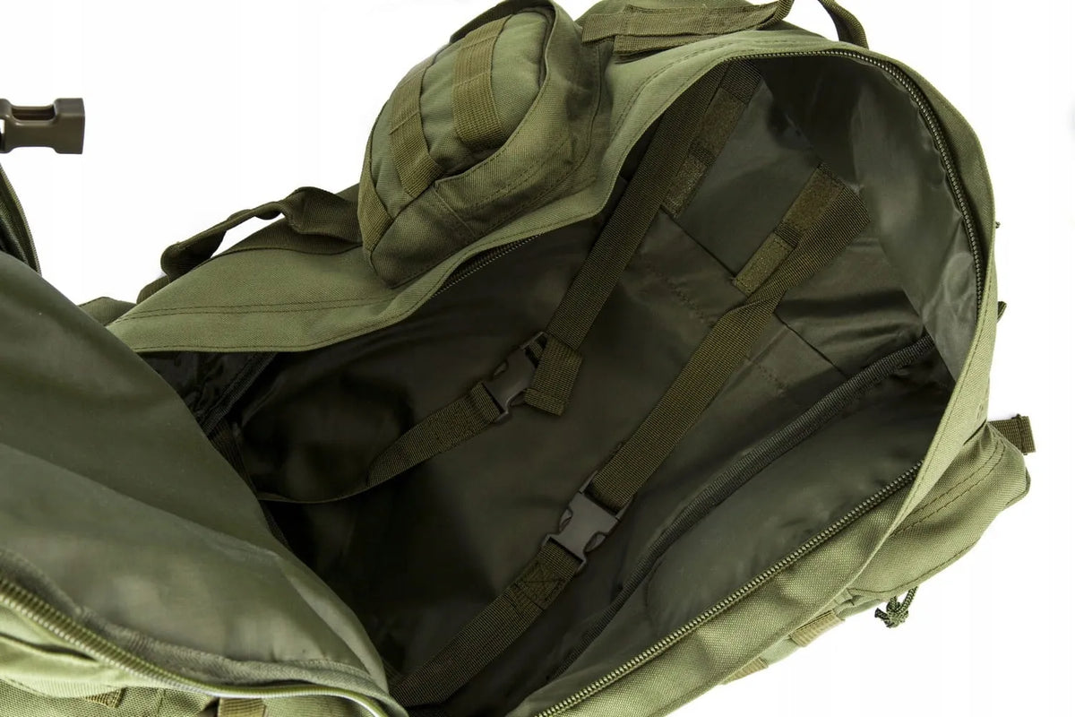 „Texar Grizzly“ taktinė karinė kuprinė, alyvuogių spalvos, 65 l, MOLLE
