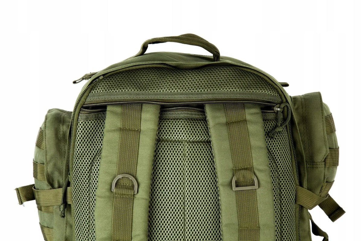 „Texar Grizzly“ taktinė karinė kuprinė, alyvuogių spalvos, 65 l, MOLLE