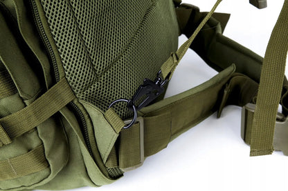 „Texar Grizzly“ taktinė karinė kuprinė, alyvuogių spalvos, 65 l, MOLLE