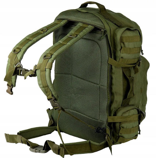 „Texar Grizzly“ taktinė karinė kuprinė, alyvuogių spalvos, 65 l, MOLLE
