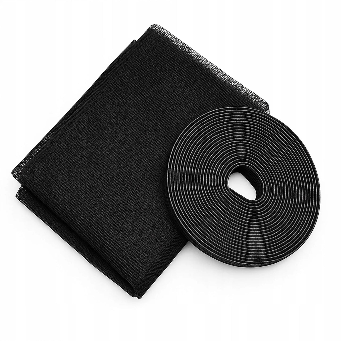Tinklelis nuo vabzdžių langui Przydasie.pl 150x130 cm su lipnia juosta, juodas