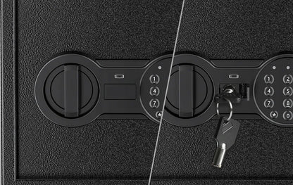 Total Shopping TSF-25 Elektroninis seifas su lentyna, kodine spyna ir USB-C jungtimi