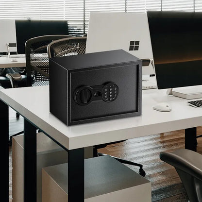 Total Shopping TSF-25 Elektroninis seifas su lentyna, kodine spyna ir USB-C jungtimi