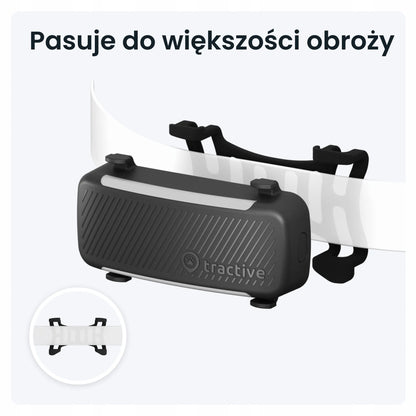 Tractive GPS & Health Dog 6 GPS lokatorius šunims – juodas