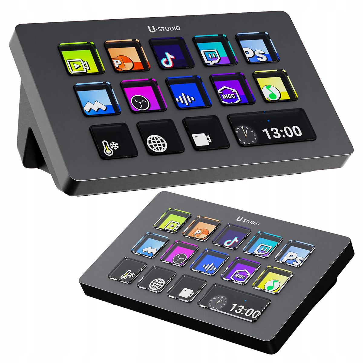 Transliacijos valdymo konsolė studijai ULANZI D200 Stream Deck su 14 klavišų