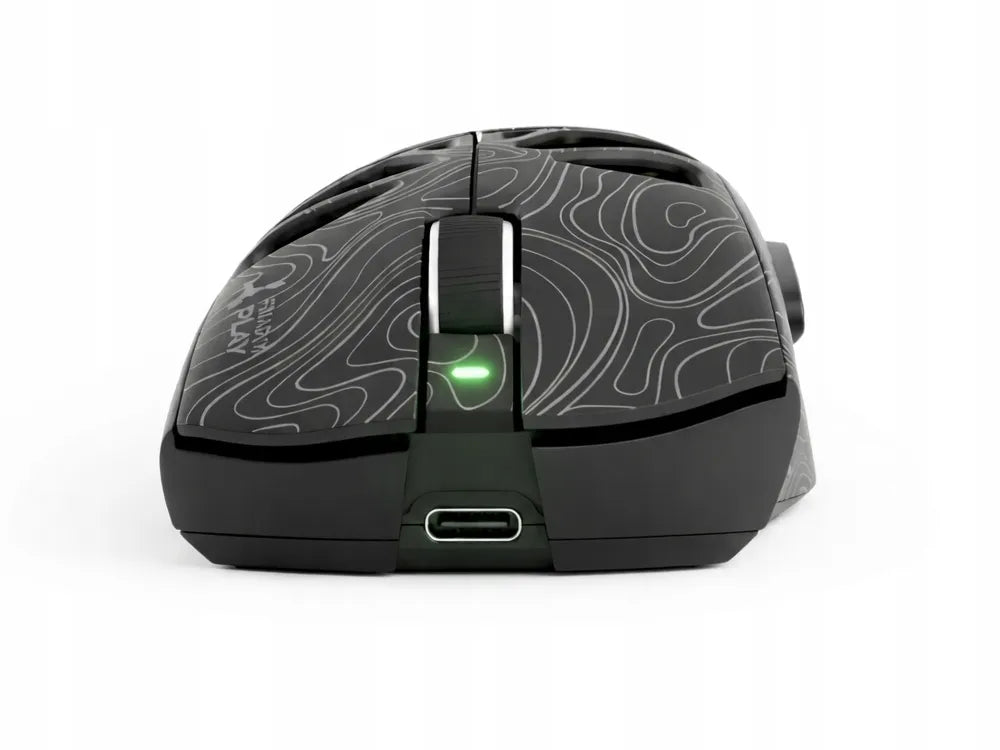 TRIADYN IAPETUS belaidė žaidimų pelė PixArt Bluetooth USB RGB