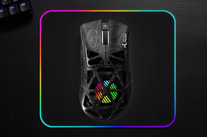 TRIADYN IAPETUS belaidė žaidimų pelė PixArt Bluetooth USB RGB