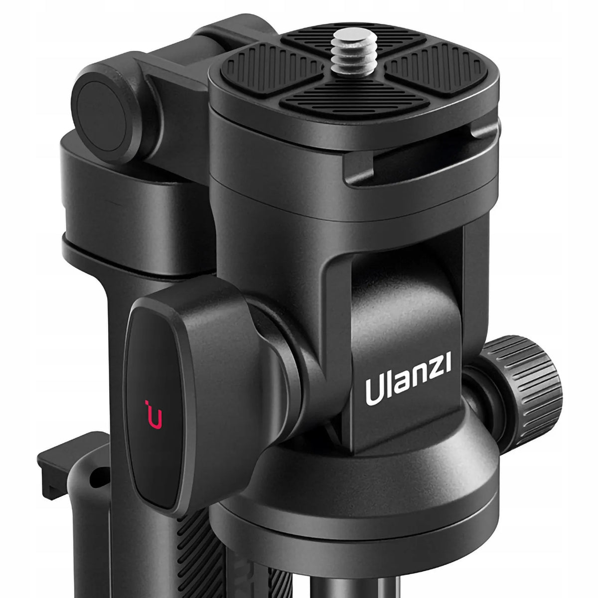 Trikojis „Ulanzi MT-78“ asmenukių lazda + išmaniojo telefono laikiklis + „Bluetooth“ nuotolinio valdymo pultelis
