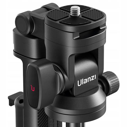 Trikojis „Ulanzi MT-78“ asmenukių lazda + išmaniojo telefono laikiklis + „Bluetooth“ nuotolinio valdymo pultelis
