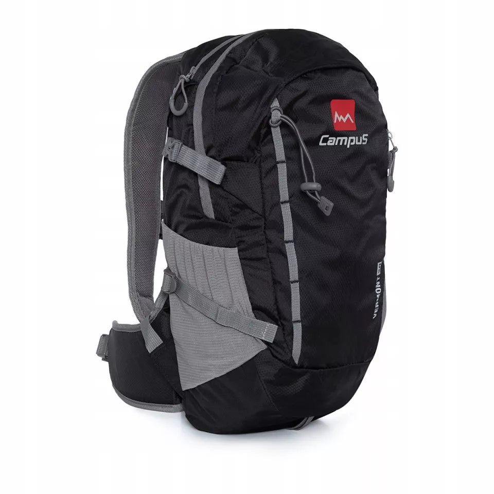 Turistinė kuprinė Campus VERMONT 20-40 l juoda