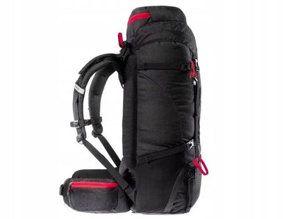 Turistinė kuprinė Hi-Tec STONE 75, 75 l, juoda / HIGH RISK RED