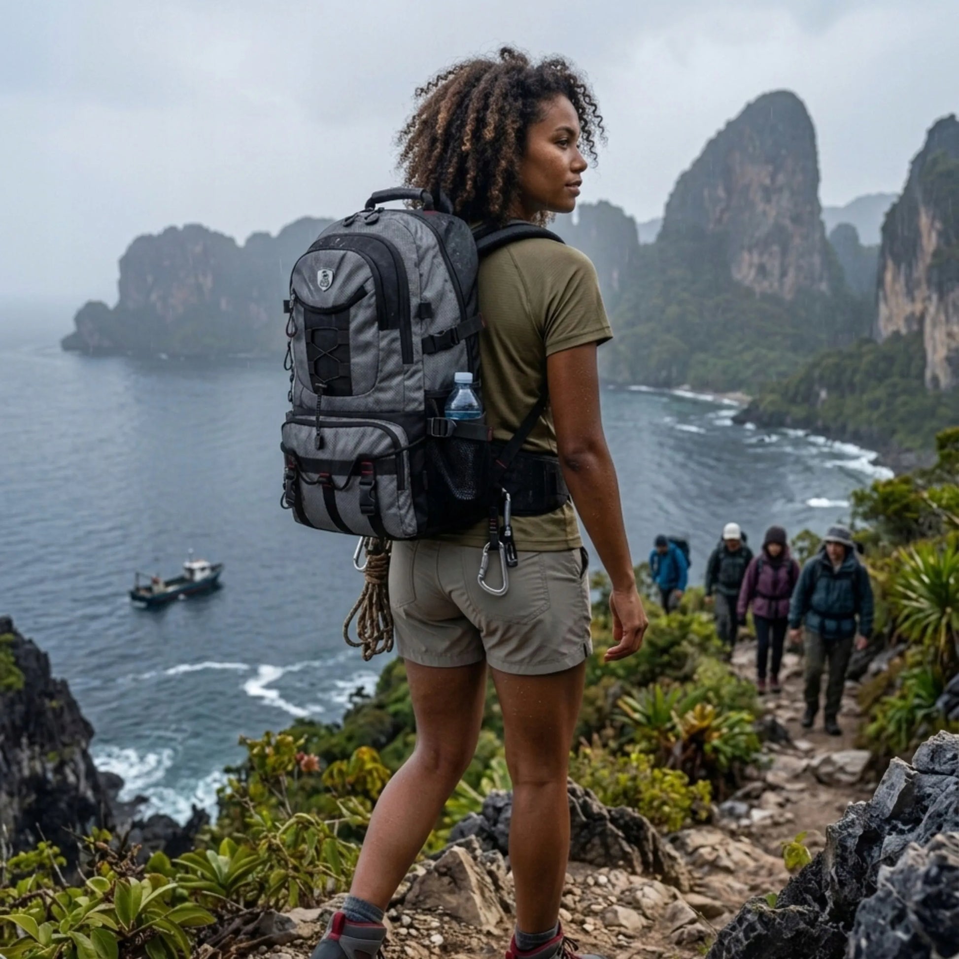 Turistinė kuprinė Imiti trekking 40l universali