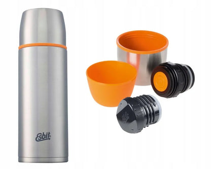 Turistinis vakuuminis termosas iš nerūdijančiojo plieno „Esbit ISO Vacuum Flask“, 1 l
