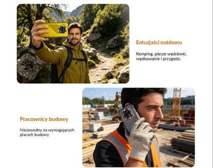 Tvirtas  išmanusis telefonas CUBOT KING KONG ES5 6/128GB NFC DUAL SIM LTE
