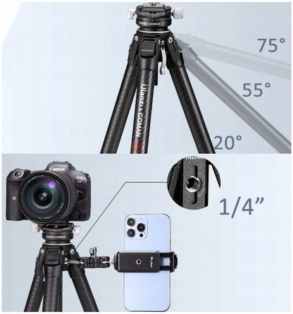 Ulanzi ZERO Y KARBON fotografinis trikojis stovas