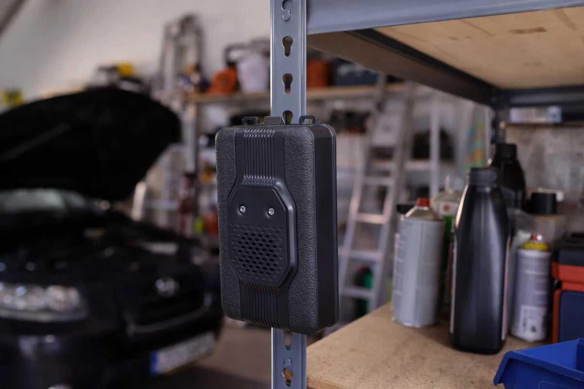 Ultragarso įrenginys nuo graužikų, pelių ir kiaunių, USB 12V automobiliui