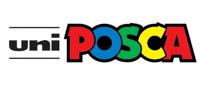 „Uni Posca POSCA-5M“ markerių rinkinys, 16 vnt., dėžutėje