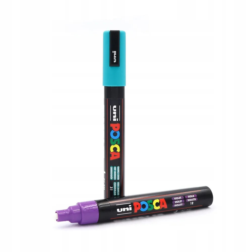 „Uni Posca POSCA-5M“ markerių rinkinys, 16 vnt., dėžutėje