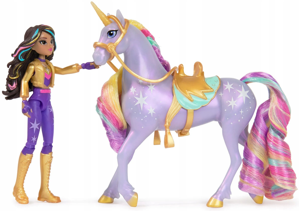 „Unicorn Academy“ rinkinys: Sophia lėlė ir Wildstar vienaragis