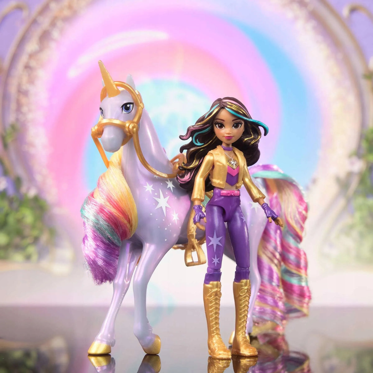 „Unicorn Academy“ rinkinys: Sophia lėlė ir Wildstar vienaragis
