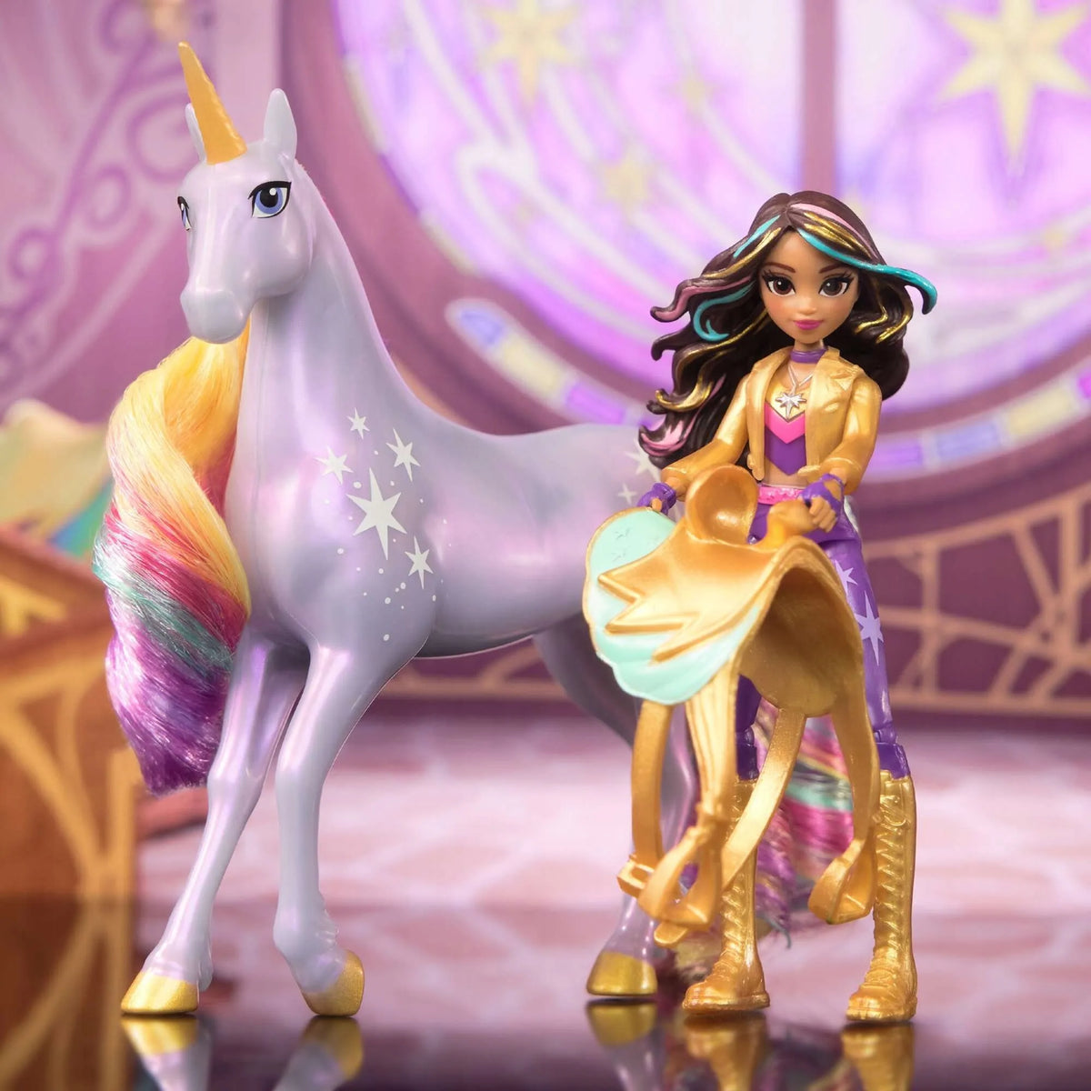 „Unicorn Academy“ rinkinys: Sophia lėlė ir Wildstar vienaragis