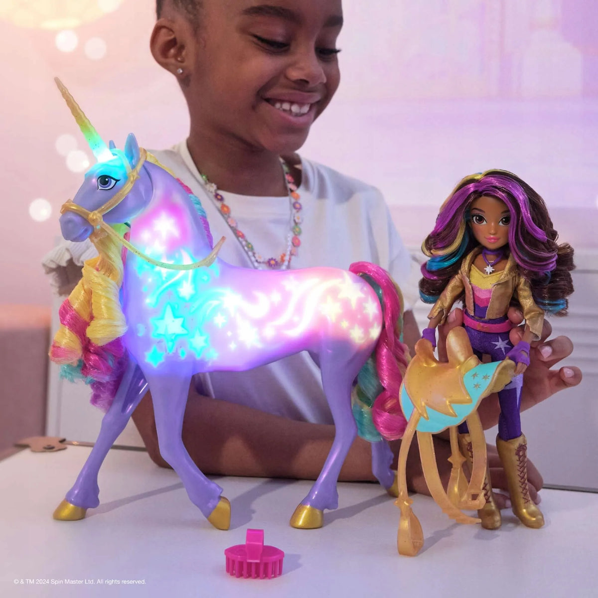 „Unicorn Academy“ rinkinys su vienaragiu Wildstar ir priedais