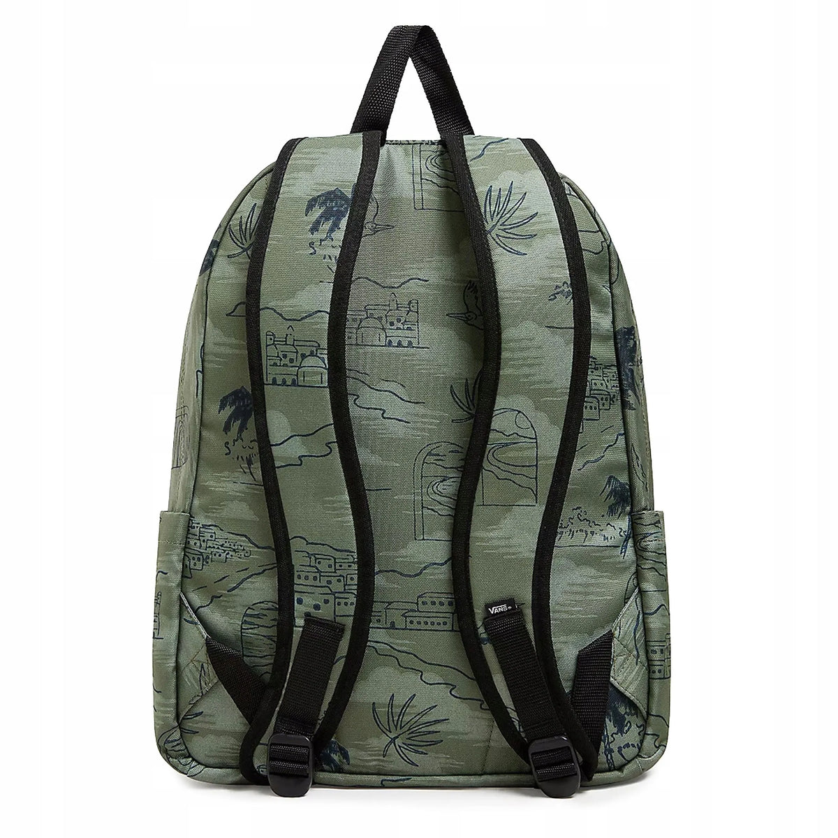 Unisex kuprinė Vans Old Skool Classic Backpack olivine