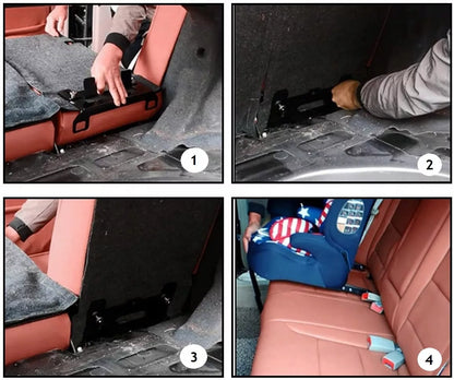 Universalus ISOFIX laikiklis vaikiškai kėdutei