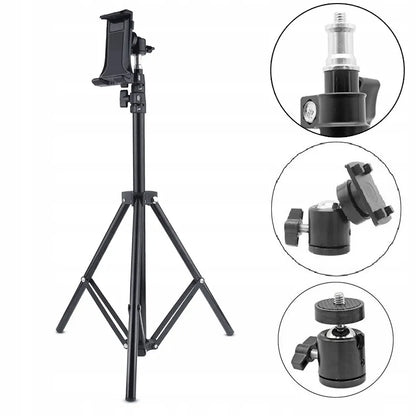 Universalus trikojis stovas telefonams, planšetėms ir fotoaparatams 160 cm, 3.5-10''