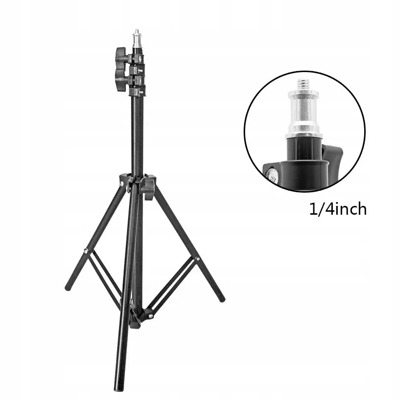Universalus trikojis stovas telefonams, planšetėms ir fotoaparatams 160 cm, 3.5-10''