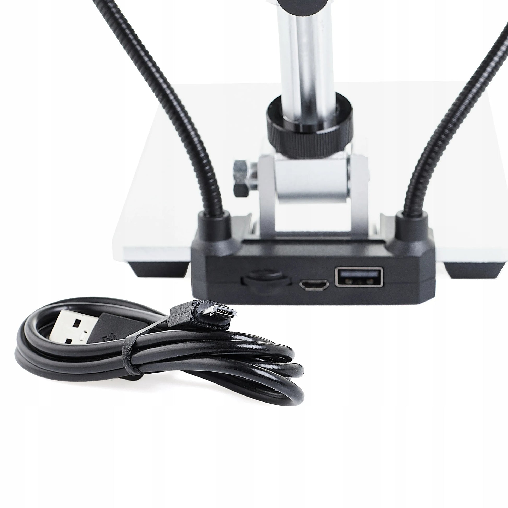 USB skaitmeninis mikroskopas mokymuisi, HD 1080P LCD ekranas, 12MP, 8xLED, 1200x priartinimas