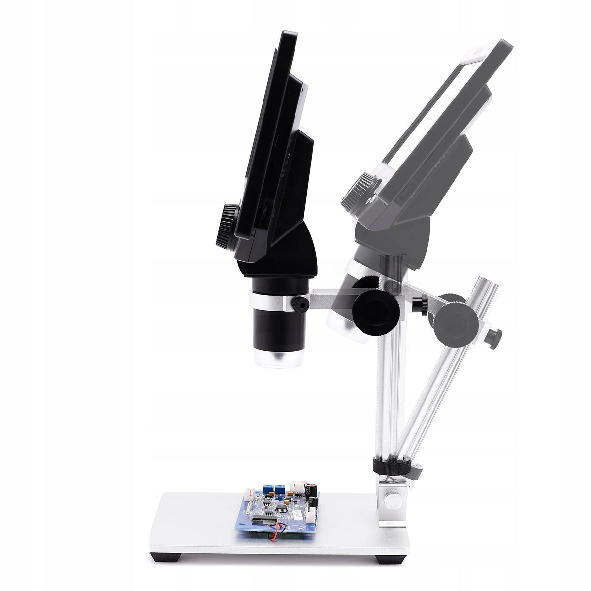USB skaitmeninis mikroskopas mokymuisi, HD 1080P LCD ekranas, 12MP, 8xLED, 1200x priartinimas