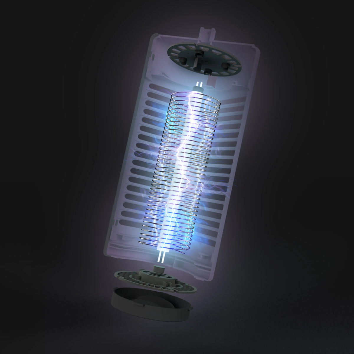 UV kukaiņu slazds – elektriskā lampa pret odiem un mušām No Pest Lumeo, lavandas krāsā
