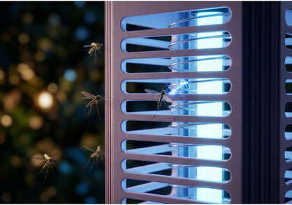 UV kukaiņu slazds – elektriskā lampa pret odiem un mušām No Pest Lumeo, lavandas krāsā