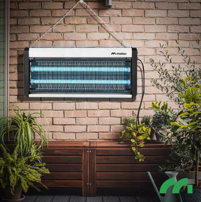 UV vabzdžių gaudyklė nuo uodų, musių ir kitų vabzdžių, 40 W, 3800 V – MalTec MasterKiller40W