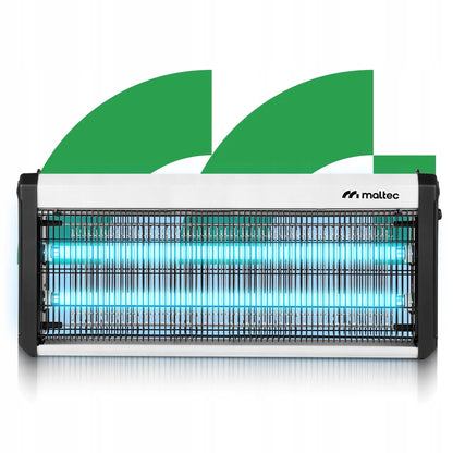 UV vabzdžių gaudyklė nuo uodų, musių ir kitų vabzdžių, 40 W, 3800 V – MalTec MasterKiller40W