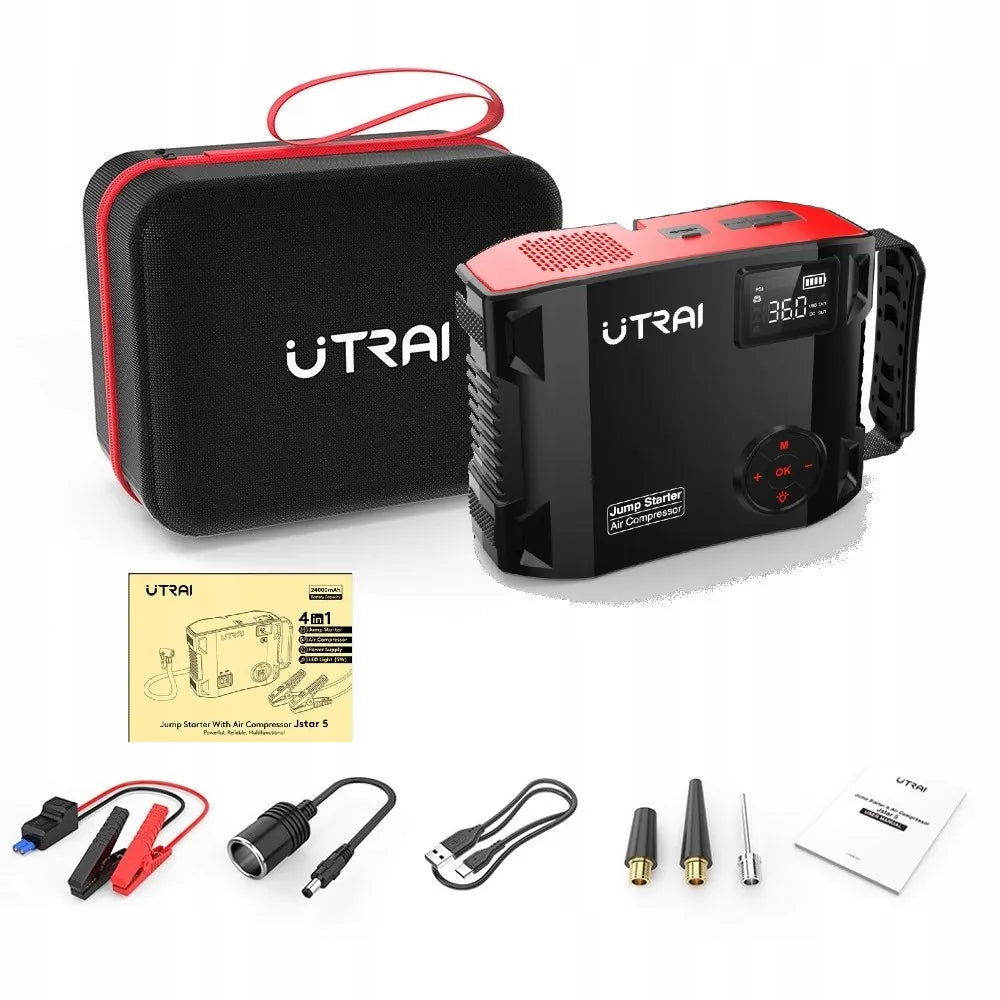 Užvedimo įrenginys „Utrai Jstar 5“, 2000 A, su priedais