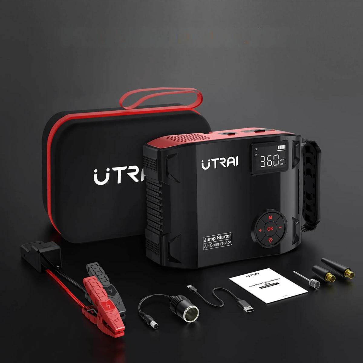 Užvedimo įrenginys „Utrai Jstar 5“, 2000 A, su priedais
